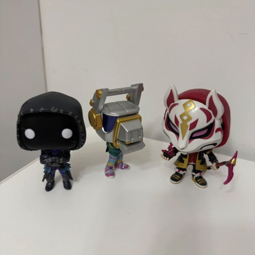 Funko Pop! Fortnite figures set of 3: Drift, Raven & DJ Yonder