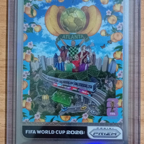 Panini World Cup 2026 Prizm Host City Poster Atlanta card No 3