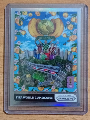 Panini World Cup 2026 Prizm Host City Poster Atlanta card No 3
