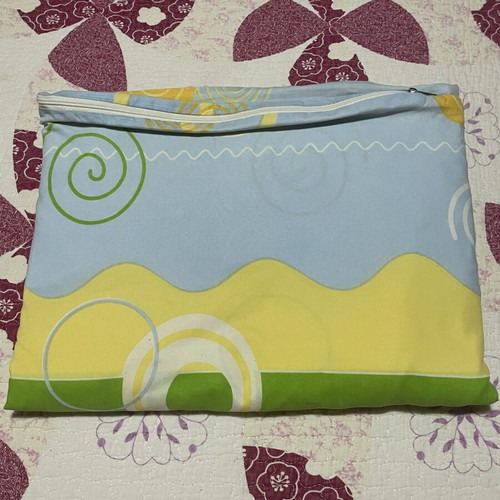 Duvet cover used 228x140 cm with zipper for single or small double bed