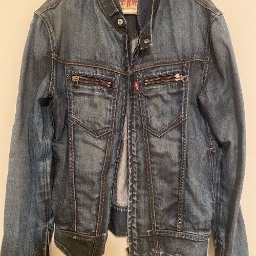 Levi's denim jacket used, blue, size M