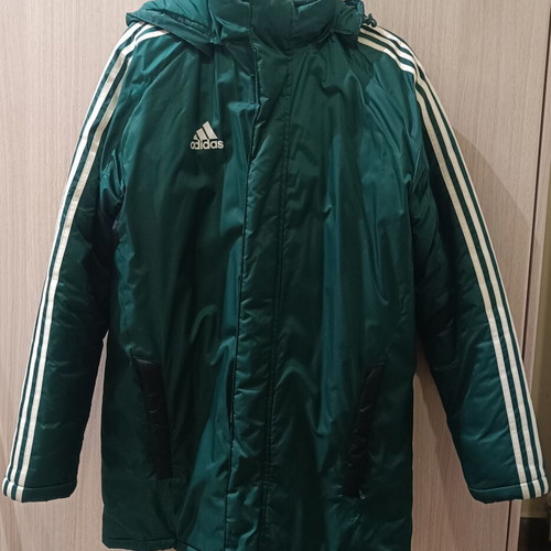 Adidas football jacket used with fleece lining