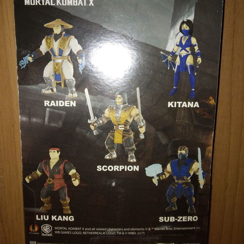 Savage World 2017 Mortal Kombat X Liu Kang figure new, sealed