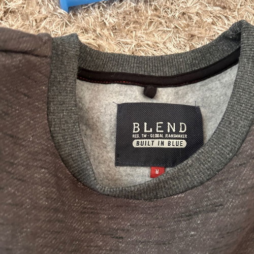 Blend sweatshirt size M like new, gray