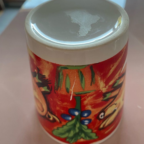 Artistic porcelain mug with modern design new