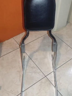 Sissybar backrest for Sportster used, model 04-06 compatible