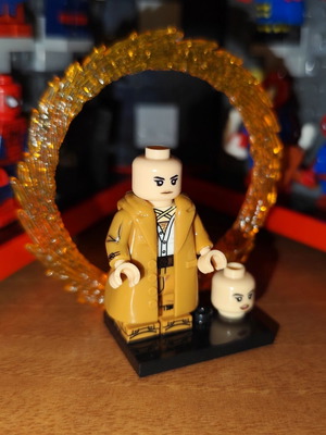 Lego φιγούρα Cassandra Nova με μαγική πύλη και επιπλέον κεφάλι