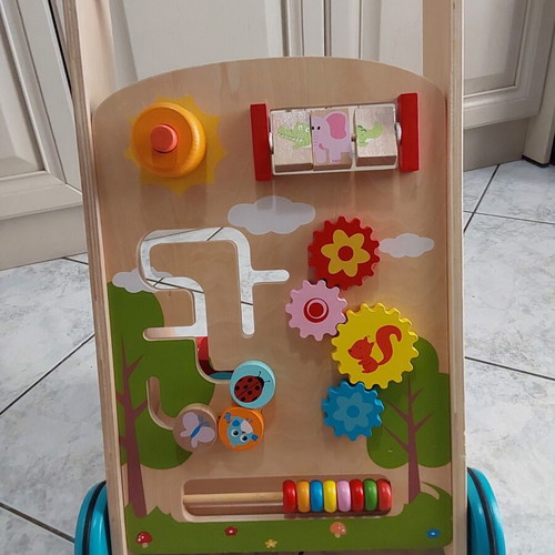 Lelin Wooden Activity Walker like new