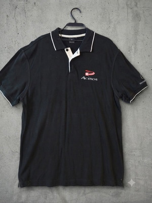 Mercedes-Benz Actros Polo Shirt used, black, size XL, 100% cotton