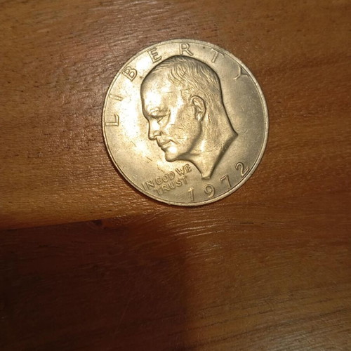 USA 1 dollar Eisenhower 1972 used in excellent condition
