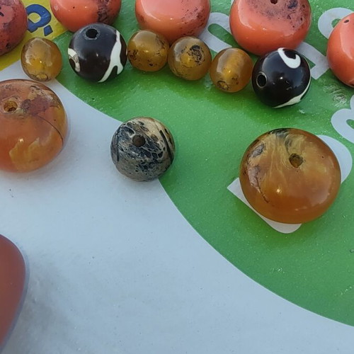 Kachraman Amber Faturan Coral Beads like new, mixed set