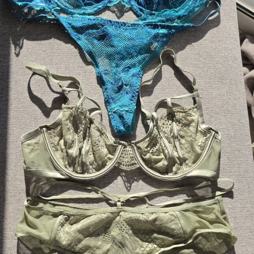 Lingerie sets large new, two pieces