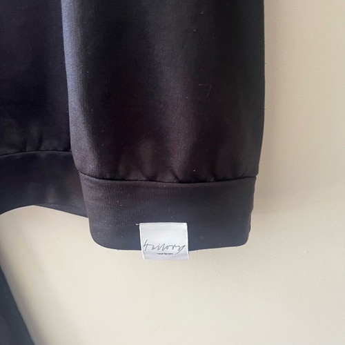 4 Tailors tracksuit set used, black with shiny effect