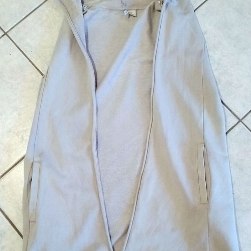 Cotton vest like new, casual gray kazaka, size M-L