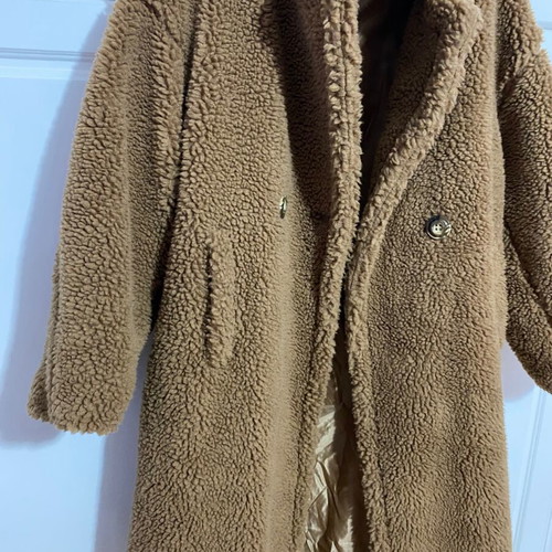 Teddy coat Decoro brown like new