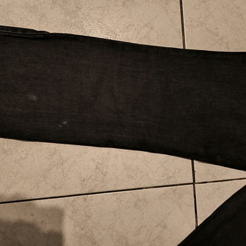 Nino Vitali men's black denim pants with buttons used size M