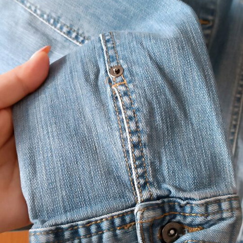 Pink Woman denim women's jeans like new, size L