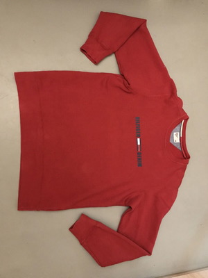 Tommy Hilfiger κόκκινο sweatshirt μεταχειρισμένο, μέγεθος M