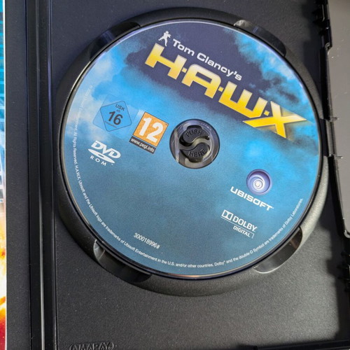 Tom Clancy's Hawx PC game like new