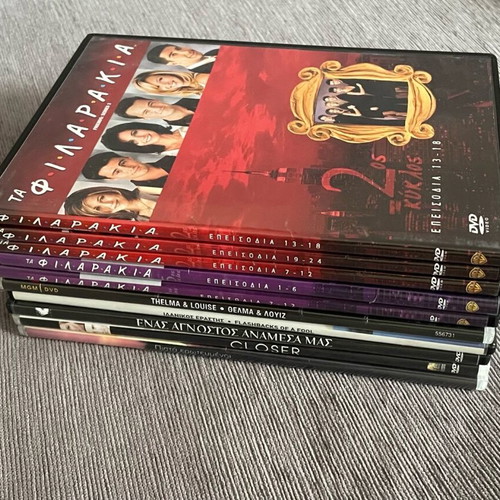 DVDs pack of 9, comedy action crime drama with subtitles