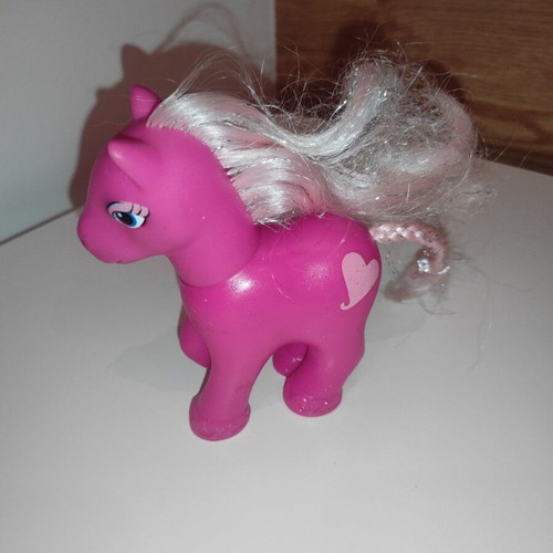 Pink pony figure used