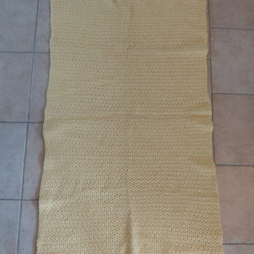 Handmade table runner 1.27 by 75 cm, new