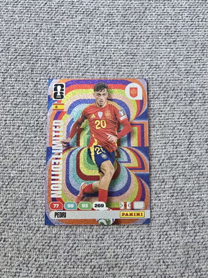 Pedri limited edition Panini κάρτα καινούργιο