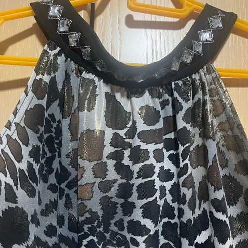 Short dress like new with neck tie