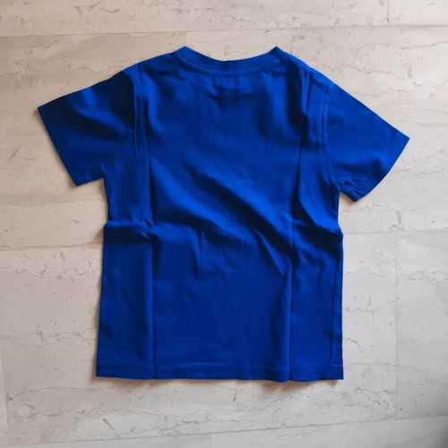 Polo Ralph Lauren T-shirt with yellow logo, blue, XS