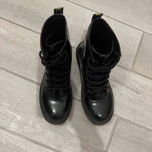 Women's boots used, size 36, black
