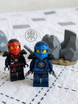 Lego Ninjago Kai φιγούρα μεταχειρισμένη χωρίς μαύρη πανοπλία