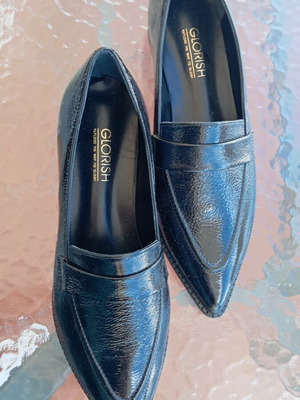 Gloria Vanderbilt ballet flats shoes new, size 40, black