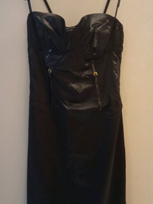 Specchio dress S/M new, black with tag
