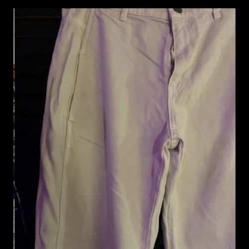 Jeans medium baggy new, white size M