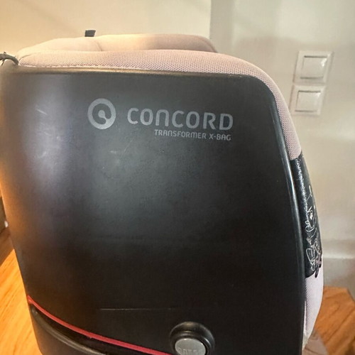 Concord Transformer X-Bag ISOFIX car seat like new 15-36kg