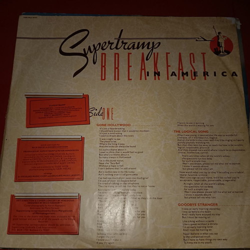 Supertramp Breakfast in America LP used, rock