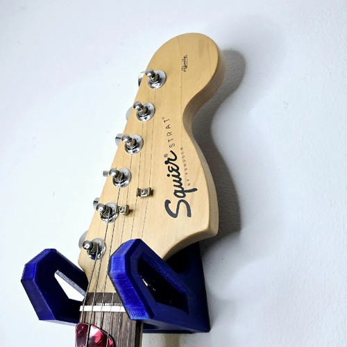 Guitar hanger like new, 3d printed Petg plastic wall mount
