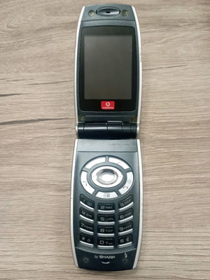 Sharp mobile phone used, battery not working