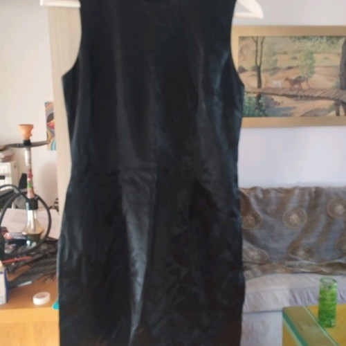Laundry cocktail satin dress like new, black, size XS