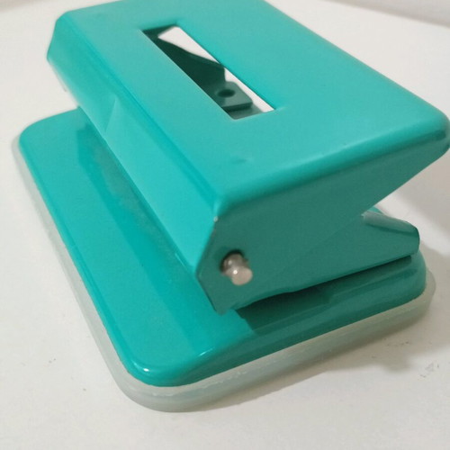 Pins, perforated hole punch and pins box like new, set