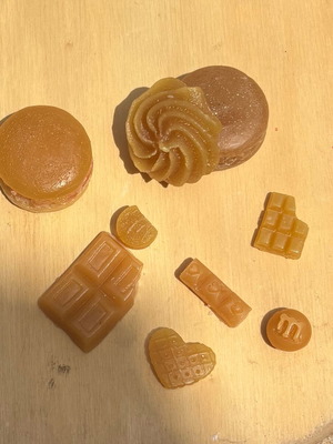 Caramel Dessert Wax Melts Collection new, handmade cozy aroma