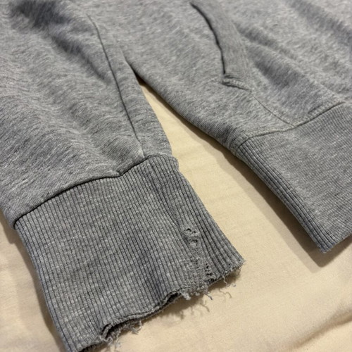 Superdry women's hoodie L used, grey