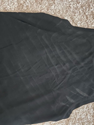 H&M sports top used, black with sheer details