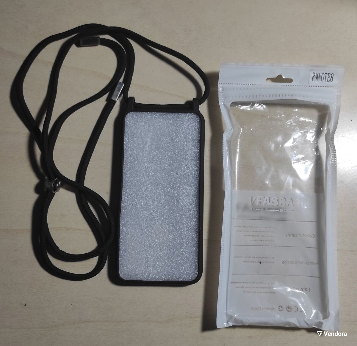 ΘήκησιλικόνηςRedmiNote8μελουράκιλαιμούBackCover