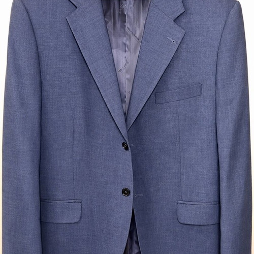 Authentic Ted Lapidus custom made jacket blue, new, size 56