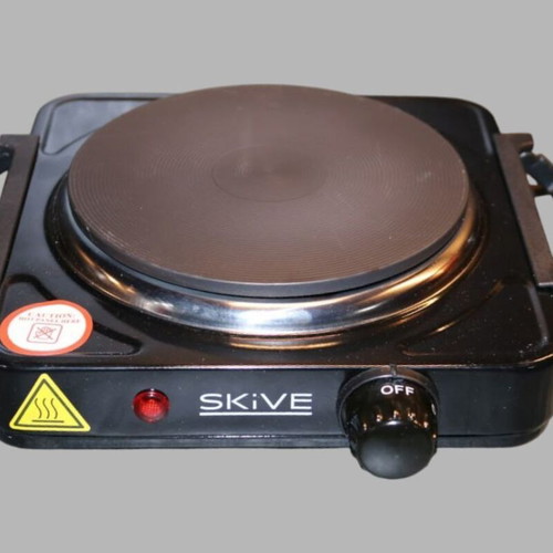 Skive electric hot plate new, portable, black