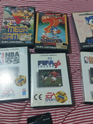 Sega Mega Drive παιχνίδια μεταχειρισμένα, πακέτο