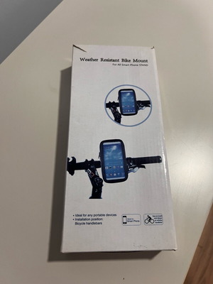 Weather resistant bike mount for mobile phone new and waterproof