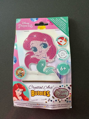 Crystal Art Little Mermaid Craft Buddy figure new