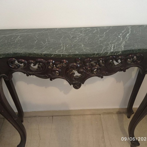 Entrance furniture used with removable marble top